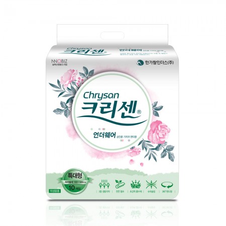 ★할인★ 성인용 기저귀 / 크리센 언더웨어 특대형 10매*8팩 / BOX